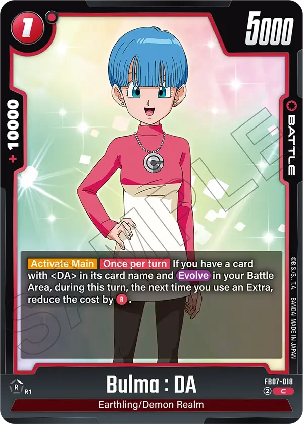 Bulma : DA, Wish For Shenron FB07-018