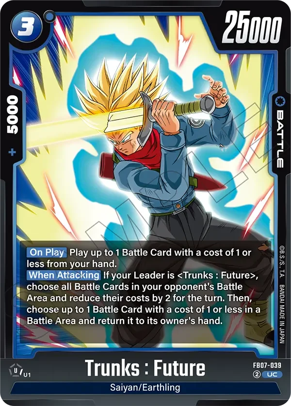Trunks : Future, Wish For Shenron FB07-039