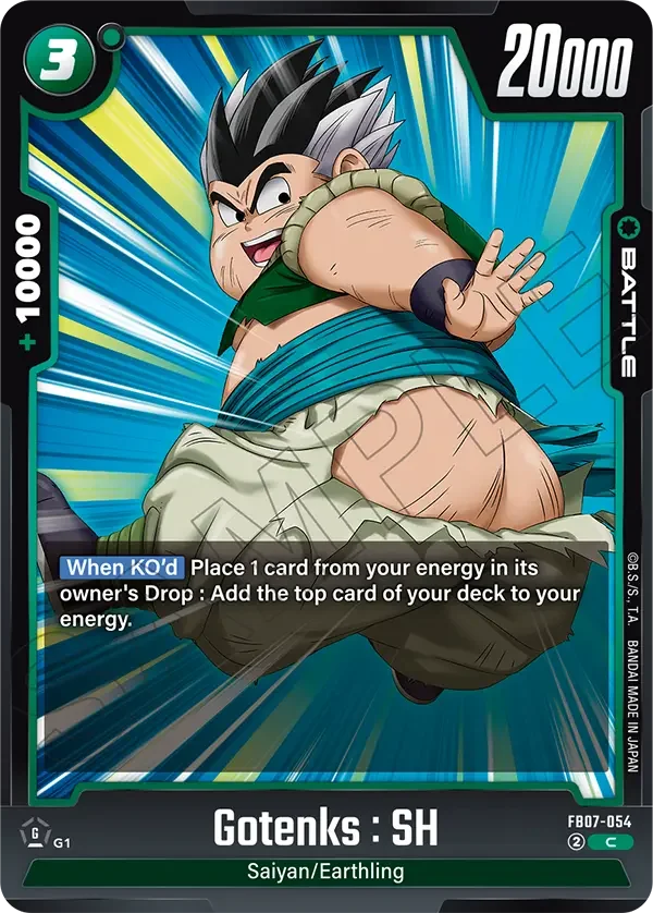 Gotenks : SH, Wish For Shenron FB07-054