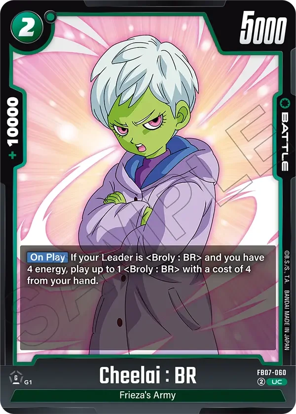 Cheelai : BR, Wish For Shenron FB07-060