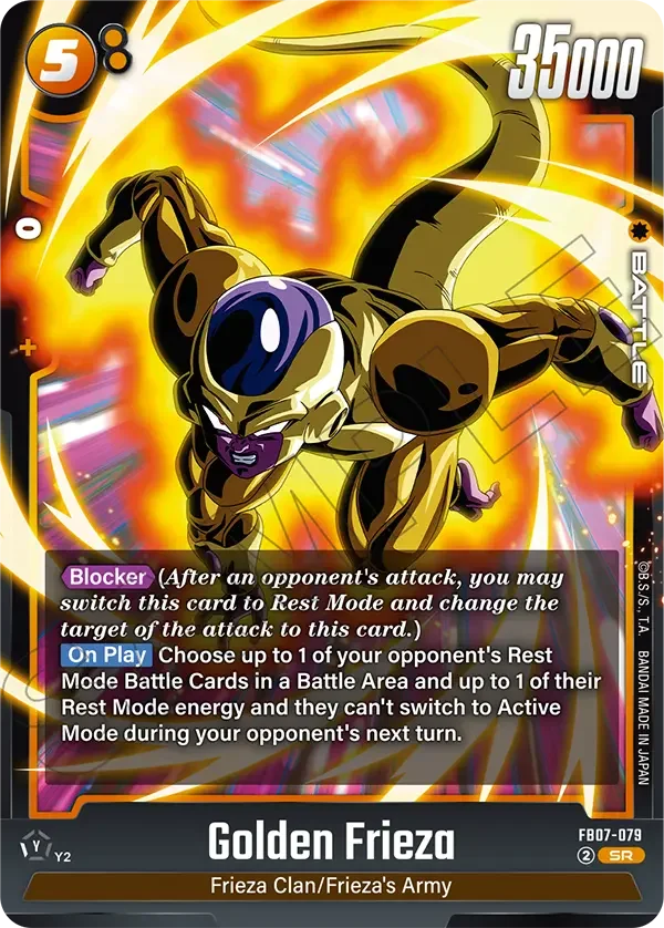 Golden Frieza, Wish For Shenron FB07-079