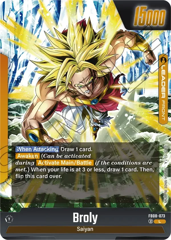 Broly, Saiyan's Pride FB08-073