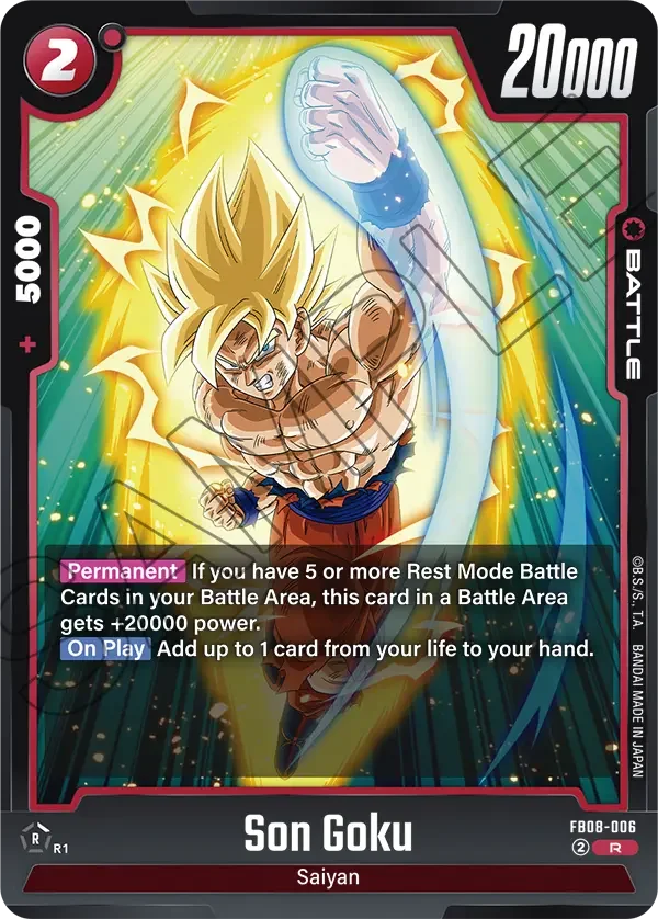 Son Goku, Saiyan's Pride FB08-006