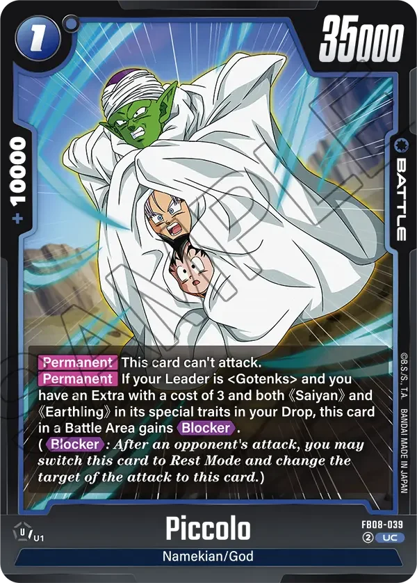 Piccolo, Saiyan's Pride FB08-039