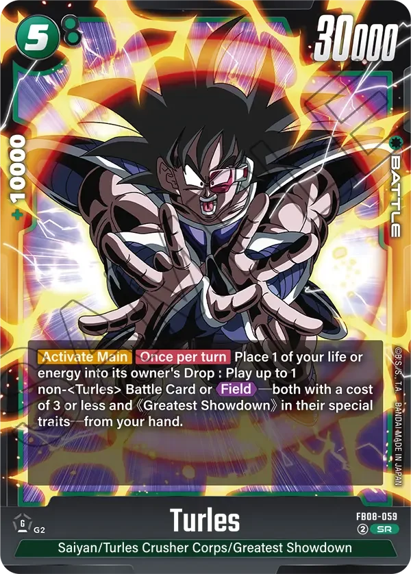 Turles, Saiyan's Pride FB08-059