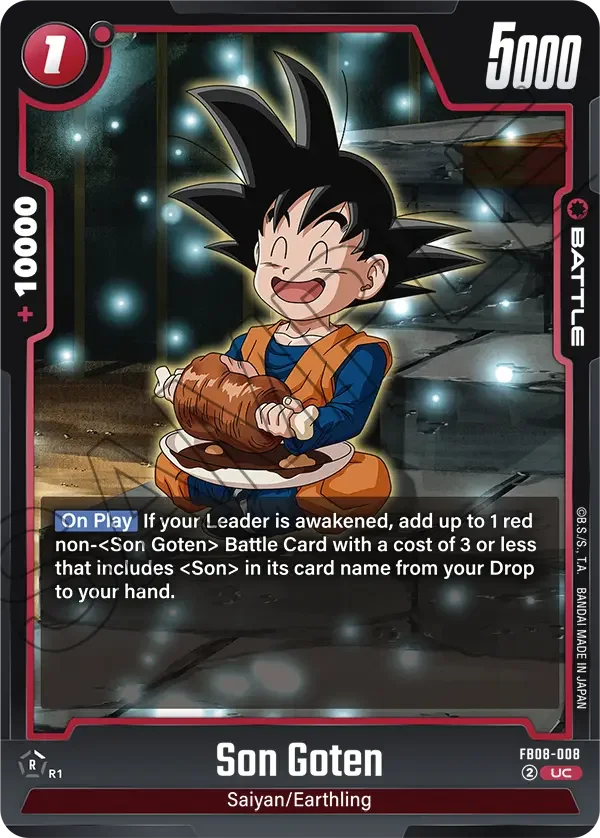 Son Goten, Saiyan's Pride FB08-008
