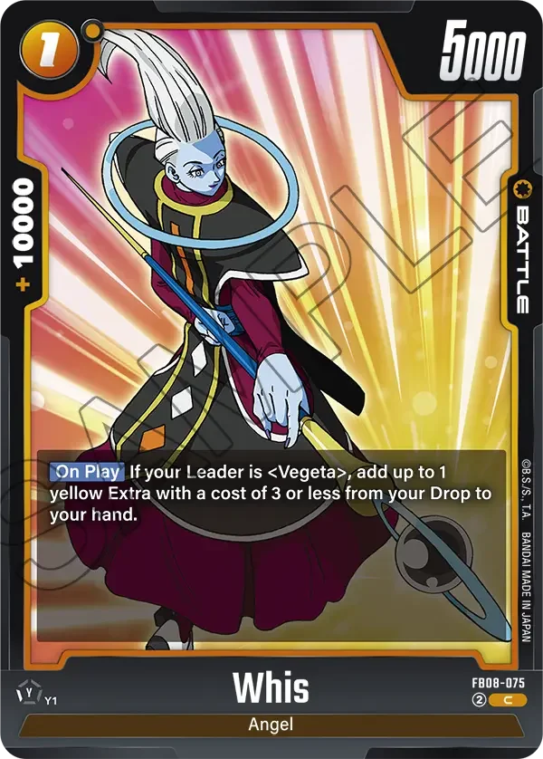 Whis, Saiyan's Pride FB08-075