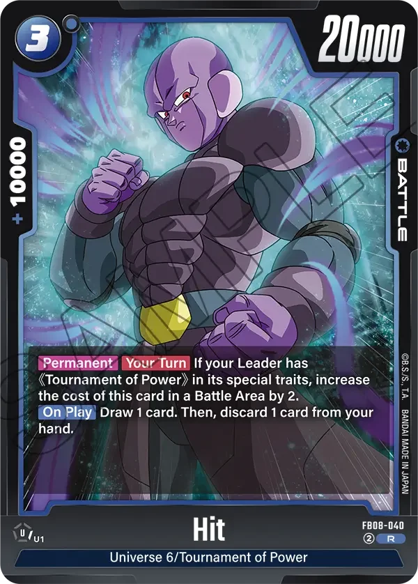 Hit, Saiyan's Pride FB08-040