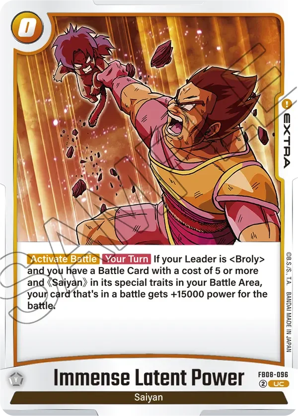 Immense Latent Power, Saiyan's Pride FB08-096