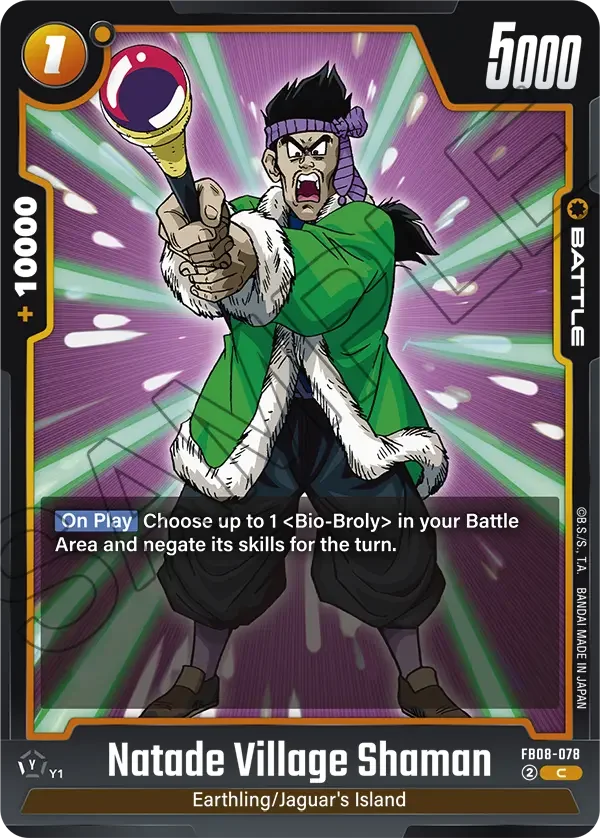 Natade Village Shaman, Saiyan's Pride FB08-078