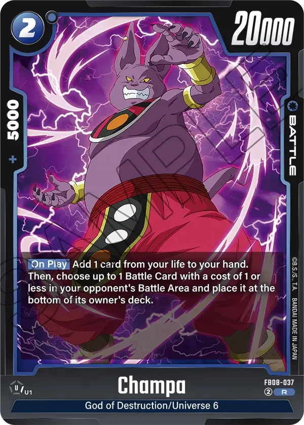 Champa, Saiyan's Pride FB08-037