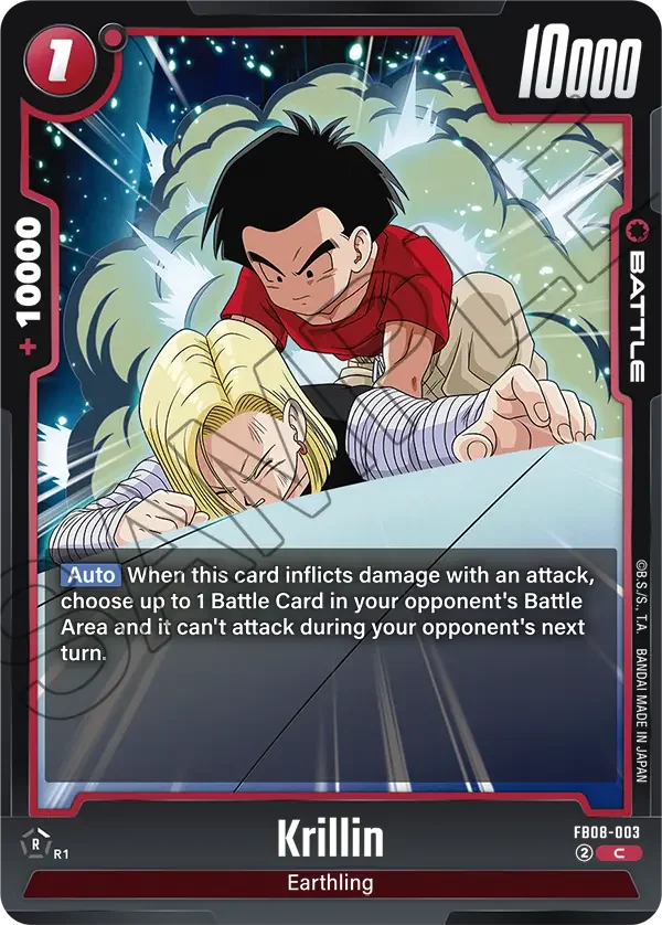 Krillin, Saiyan's Pride FB08-003