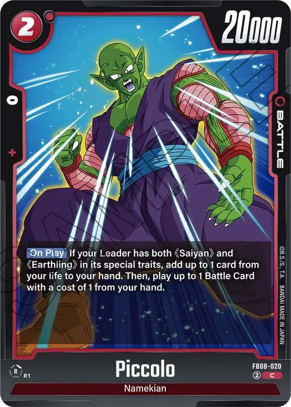 Piccolo, Saiyan's Pride FB08-020