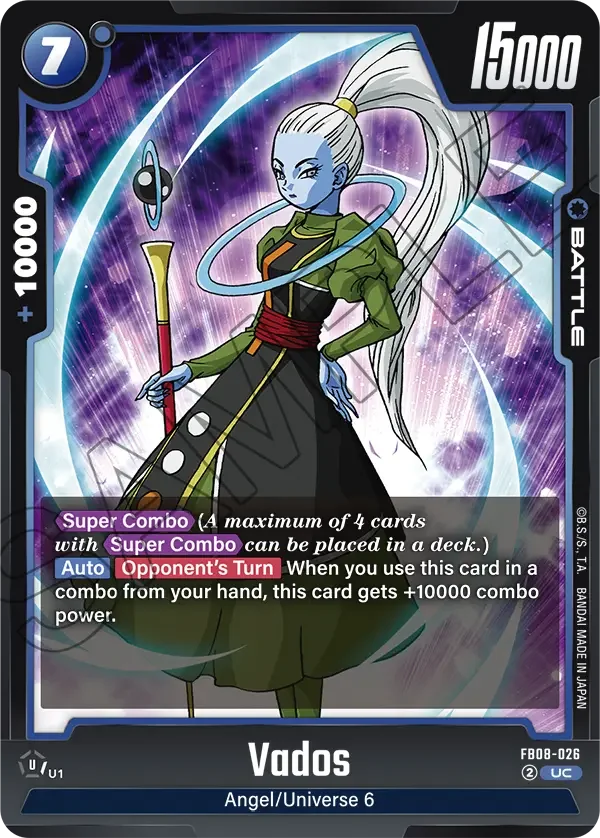 Vados, Saiyan's Pride FB08-026