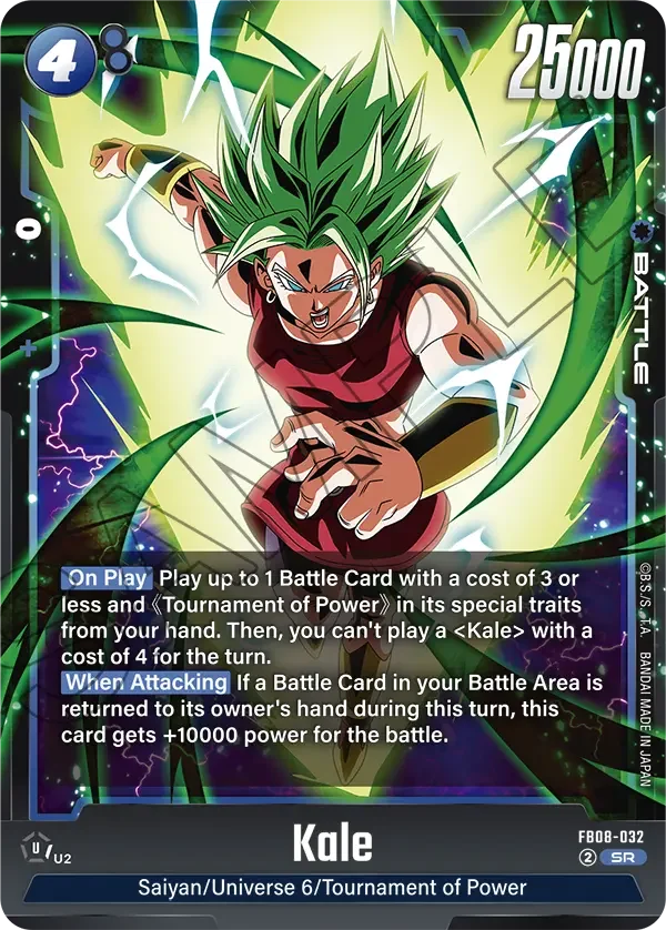 Kale, Saiyan's Pride FB08-032