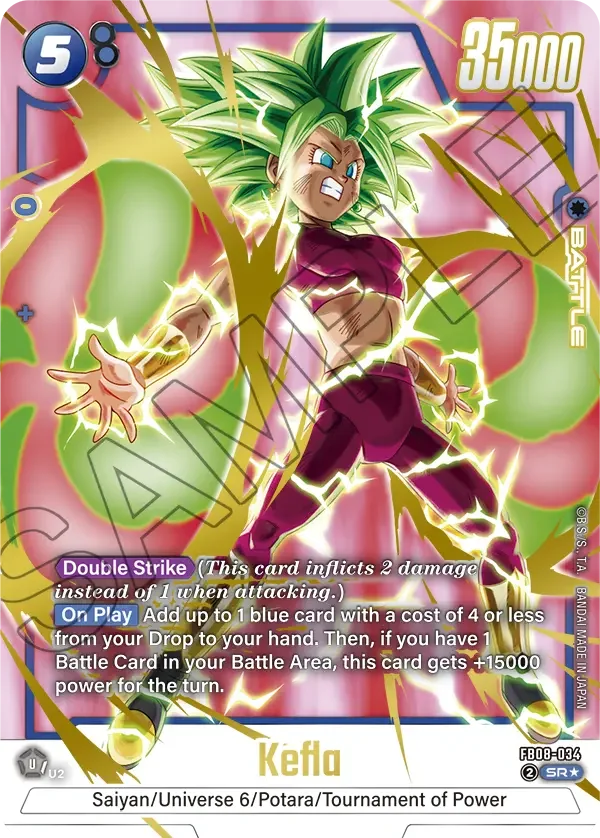 Kefla, Saiyan's Pride FB08-034