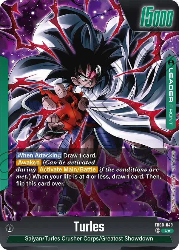 Turles, Saiyan's Pride FB08-049