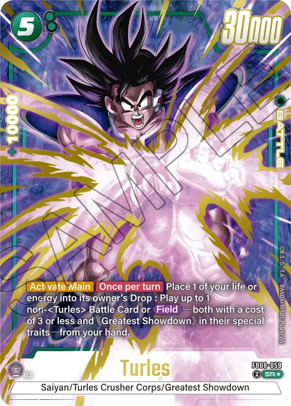 Turles, Saiyan's Pride FB08-059