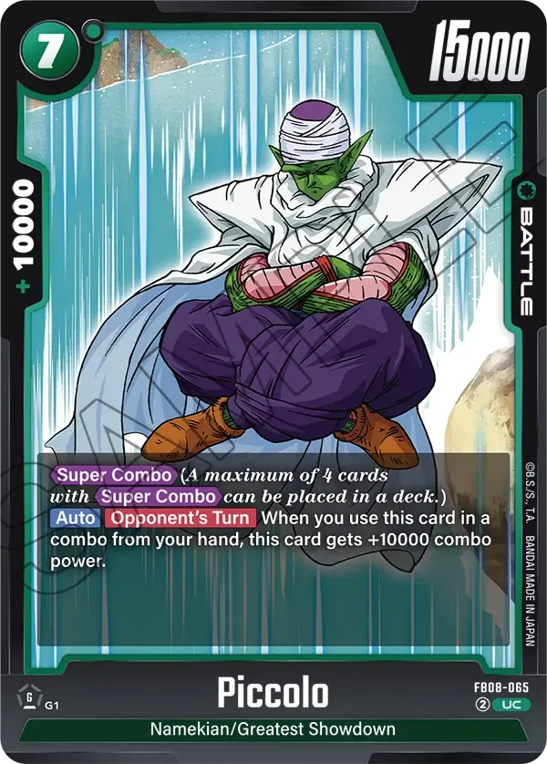 Piccolo, Saiyan's Pride FB08-065