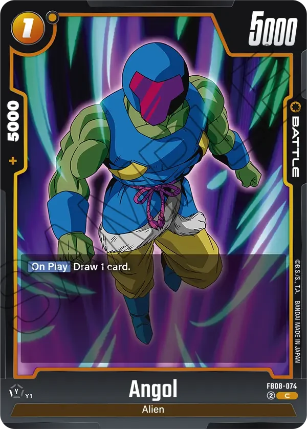 Angol, Saiyan's Pride FB08-074