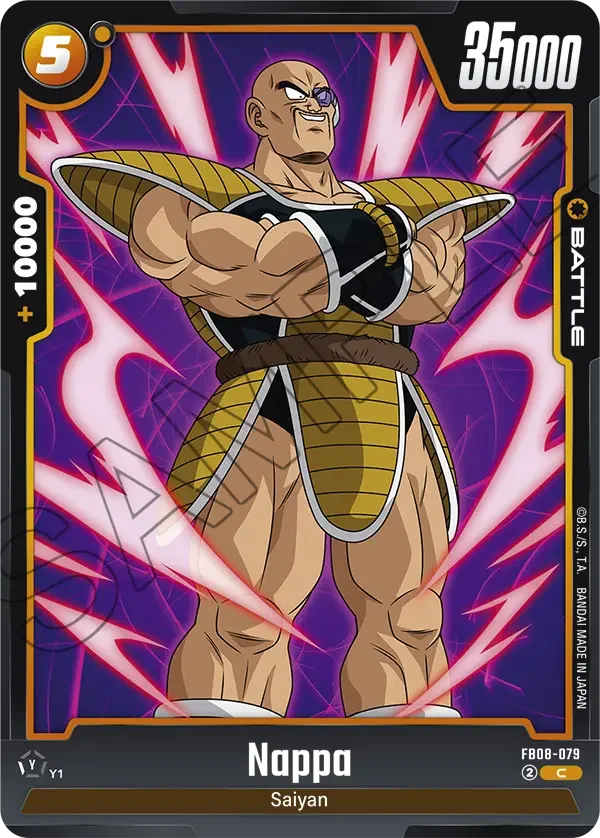 Nappa, Saiyan's Pride FB08-079