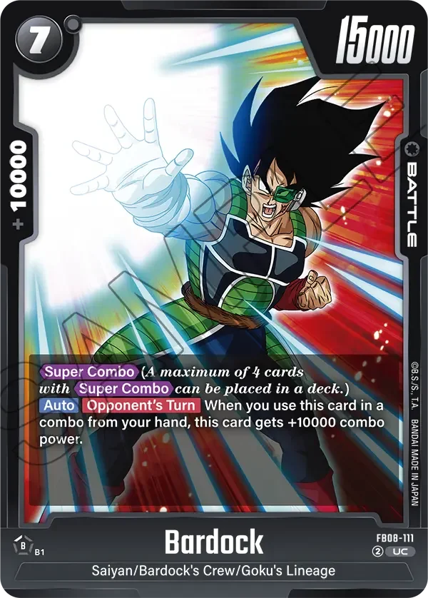 Bardock, Saiyan's Pride FB08-111