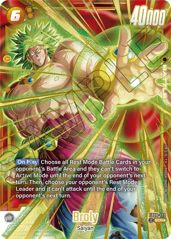 Broly, Saiyan's Pride FB08-122