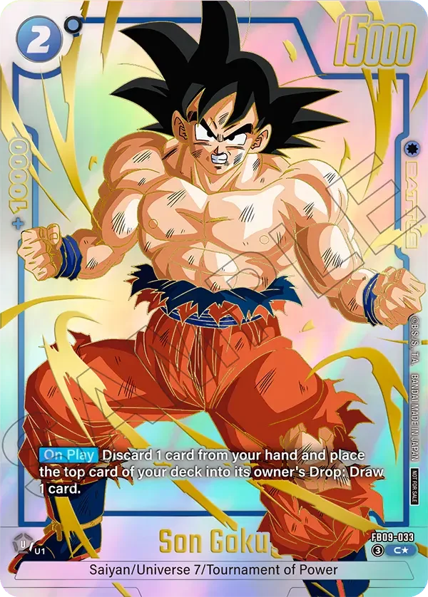 Son Goku, Dual Evolution Release Event Cards FB09-033