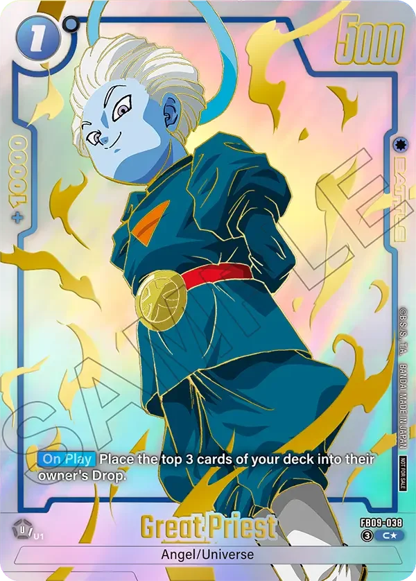 Great Priest, Dual Evolution Release Event Cards FB09-038