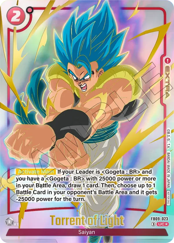 Torrent of Light, Dual Evolution Release Event Cards FB09-023