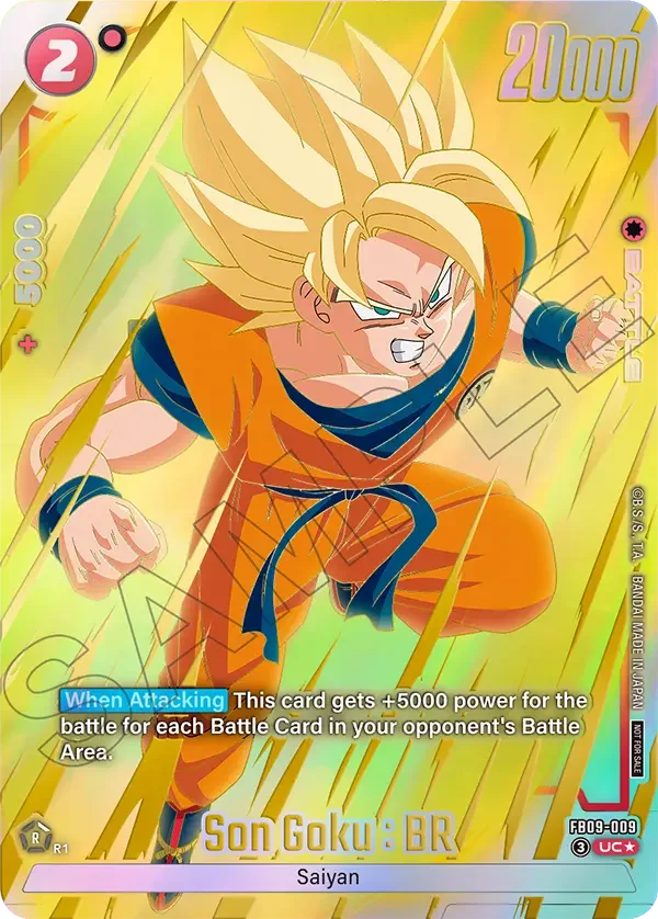 Son Goku : BR, Dual Evolution Release Event Cards FB09-009