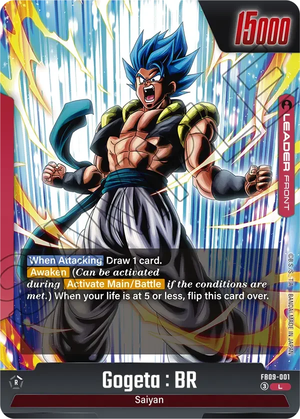 Gogeta : BR, Dual Evolution FB09-001