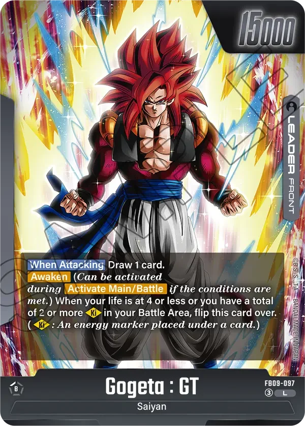 Gogeta : GT, Dual Evolution FB09-097