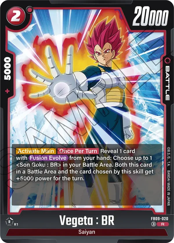 Vegeta : BR, Dual Evolution FB09-020