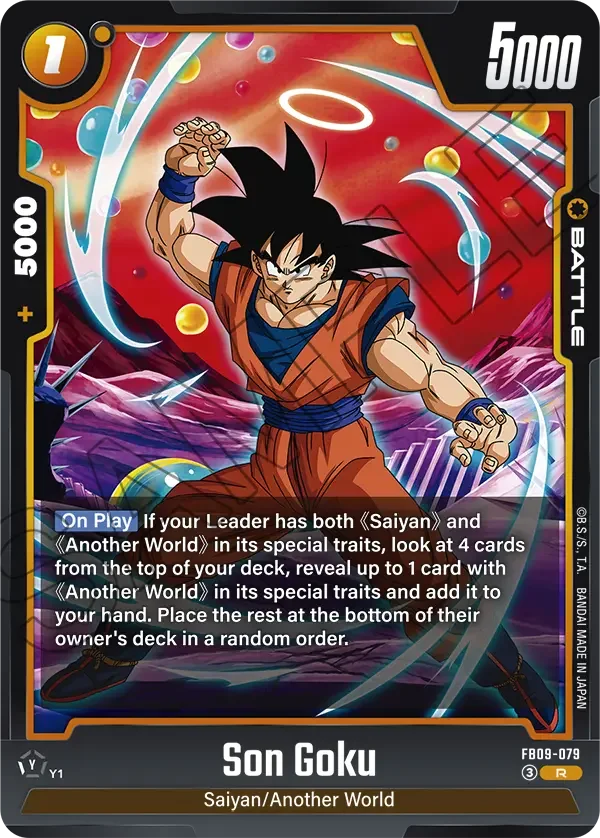 Son Goku, Dual Evolution FB09-079