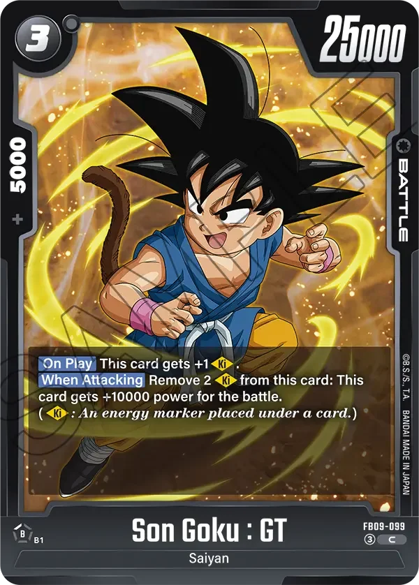 Son Goku : GT, Dual Evolution FB09-099