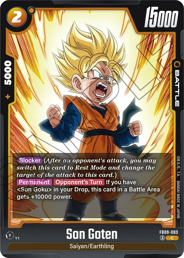 Son Goten, Dual Evolution FB09-083