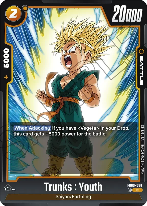 Trunks : Youth, Dual Evolution FB09-086