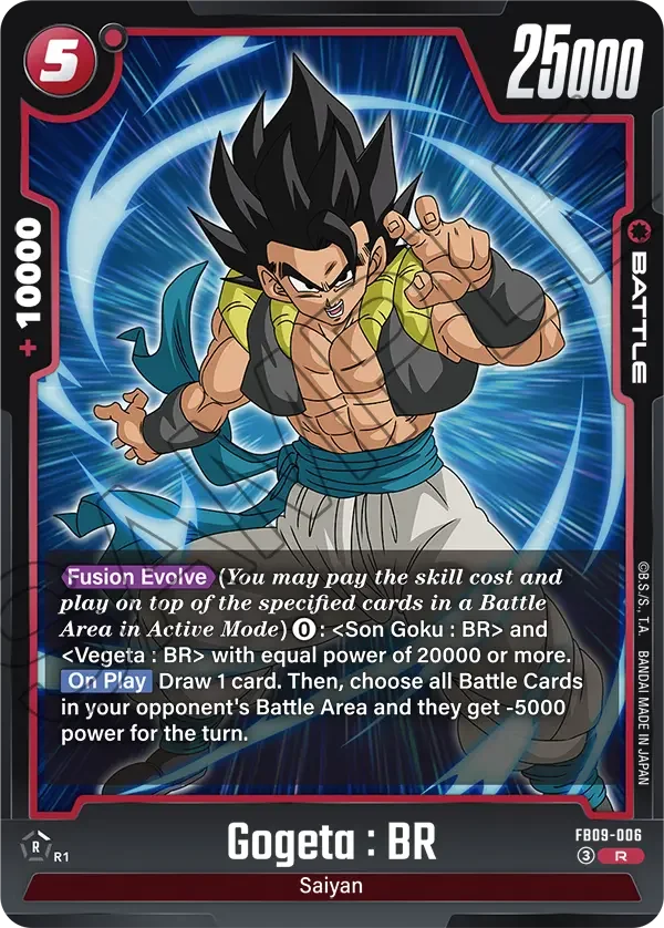Gogeta : BR, Dual Evolution FB09-006