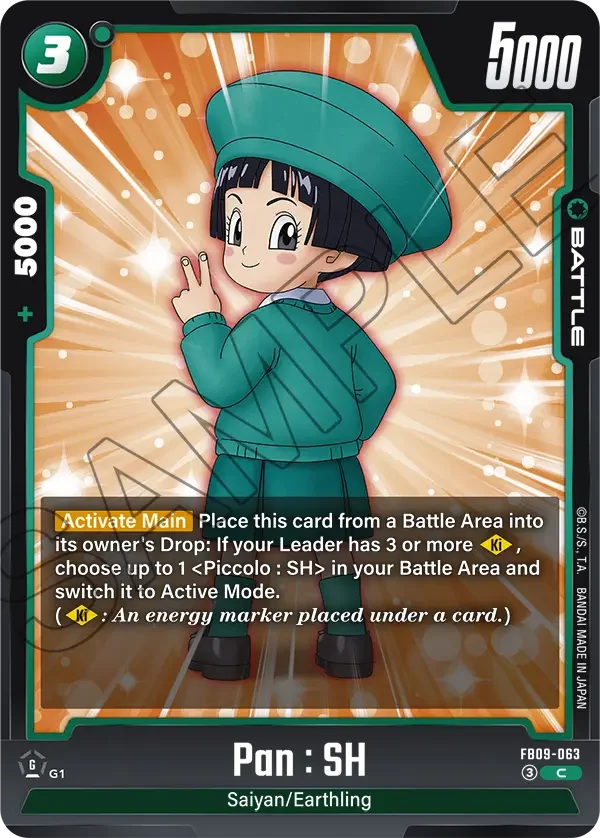Pan : SH, Dual Evolution FB09-063