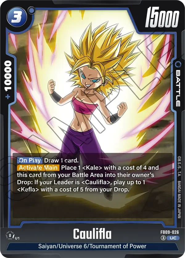 Caulifla, Dual Evolution FB09-026