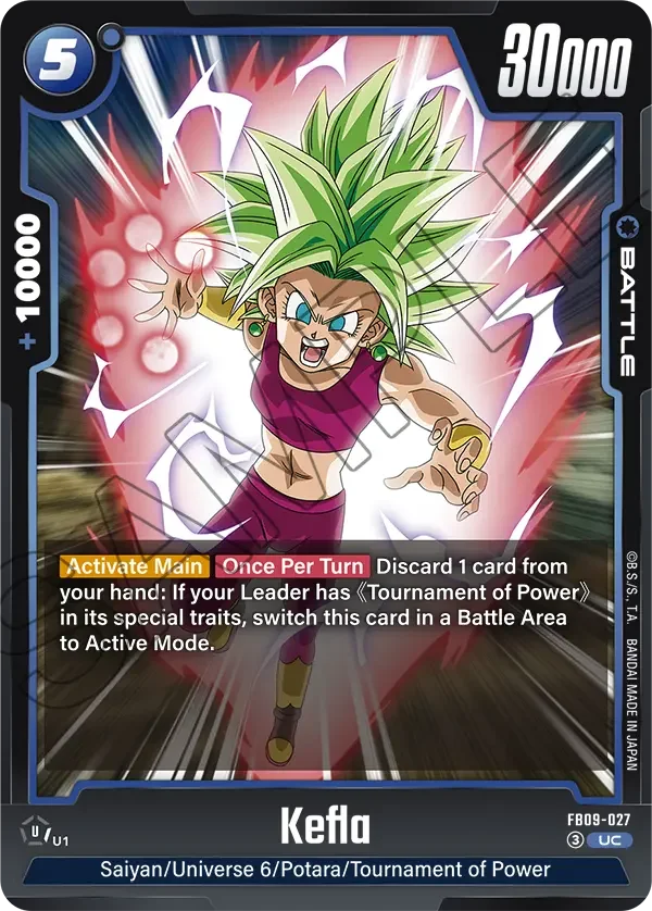 Kefla, Dual Evolution FB09-027