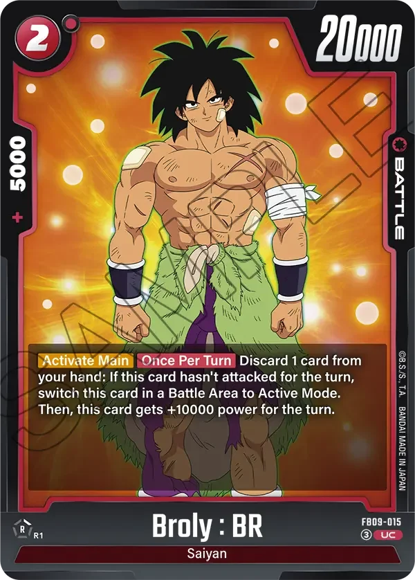 Broly : BR, Dual Evolution FB09-015