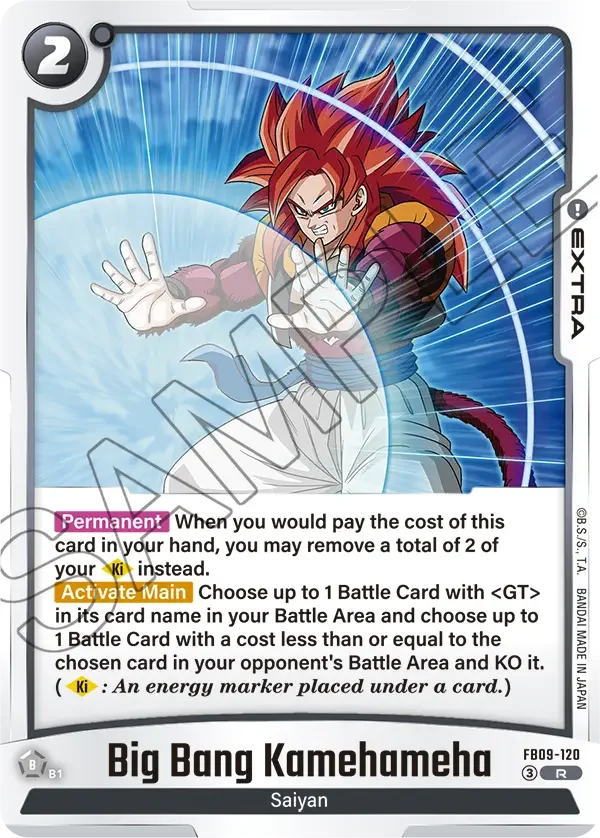 Big Bang Kamehameha, Dual Evolution FB09-120