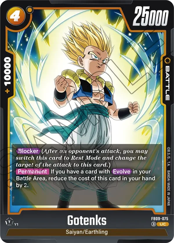 Gotenks, Dual Evolution FB09-075