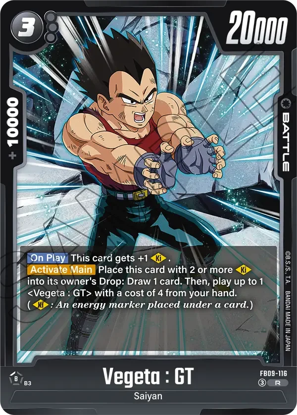 Vegeta : GT, Dual Evolution FB09-116