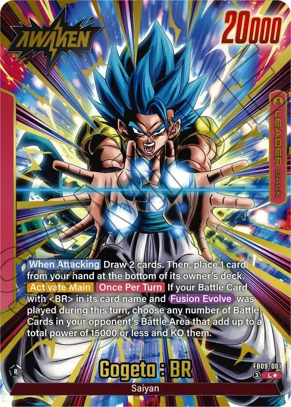 Gogeta : BR, Dual Evolution FB09-001
