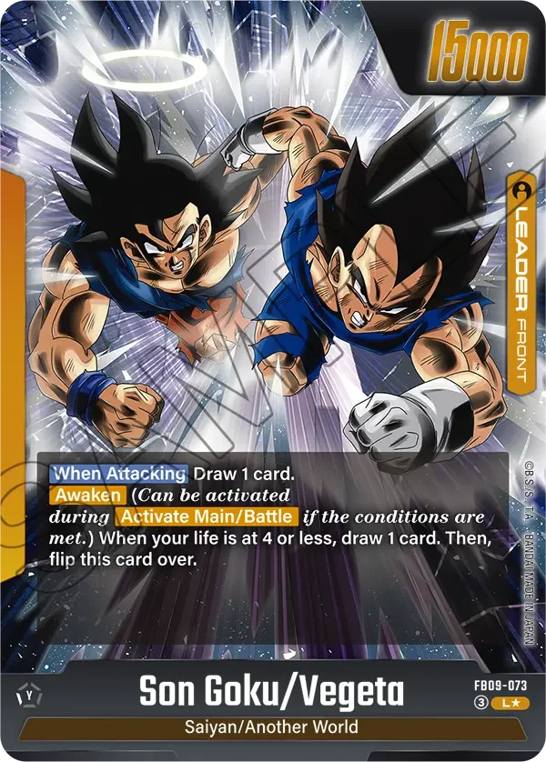 Son Goku/Vegeta // Gogeta, Dual Evolution FB09-073