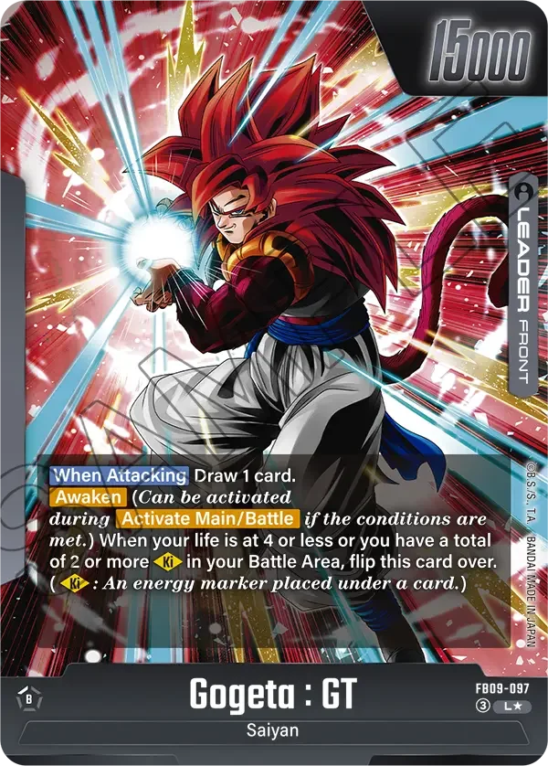 Gogeta : GT, Dual Evolution FB09-097