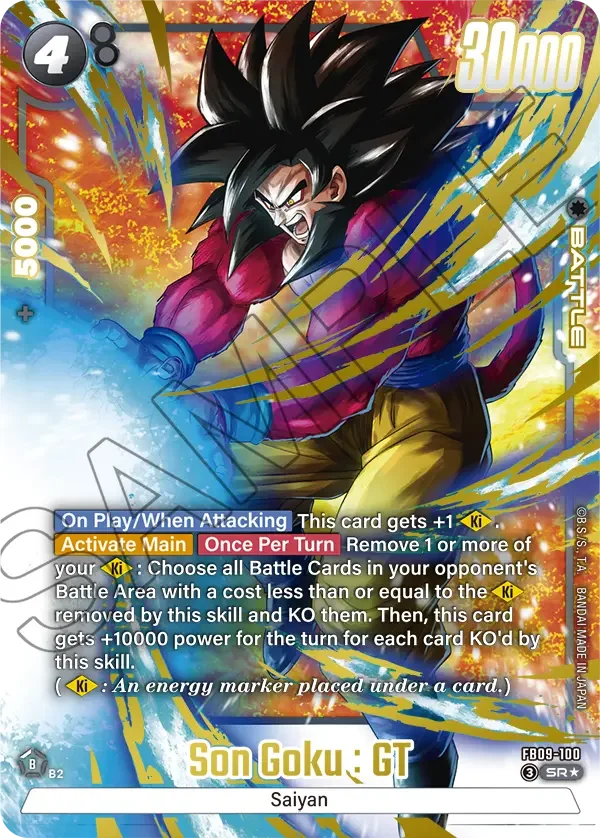 Son Goku : GT, Dual Evolution FB09-100